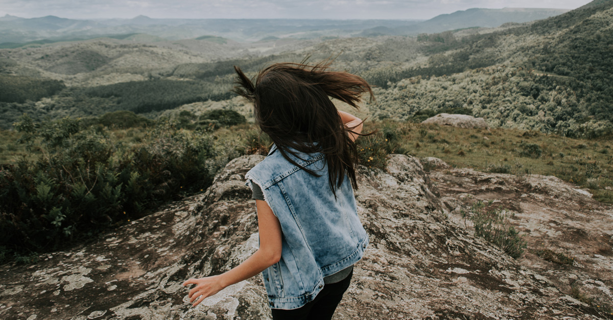 Być tu i teraz, wyrzucić wszystkie śmieci ze swojej głowy.